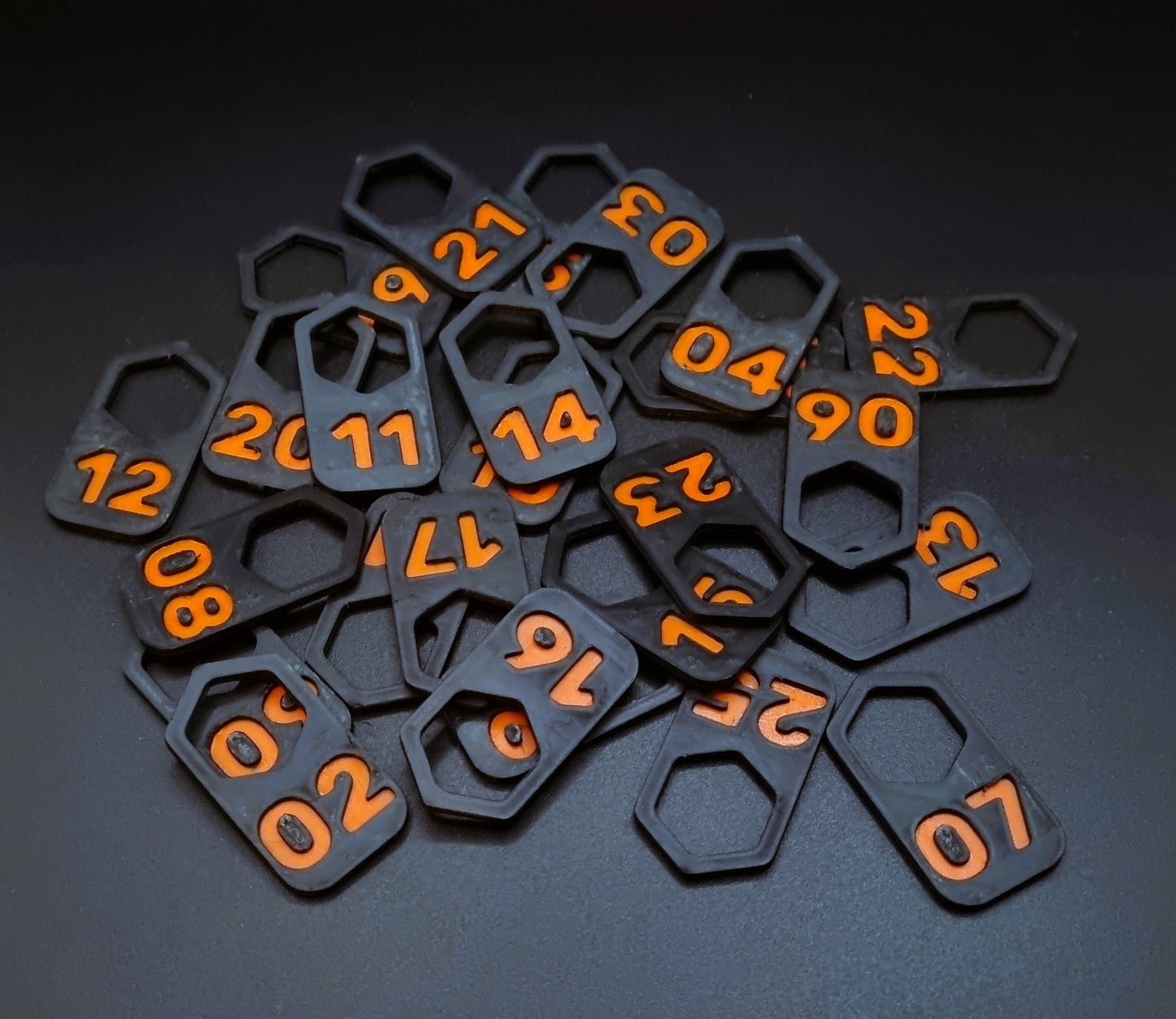 Coral ID tags, Coral frag tags